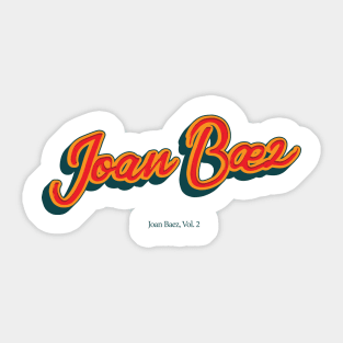 Joan Baez Sticker